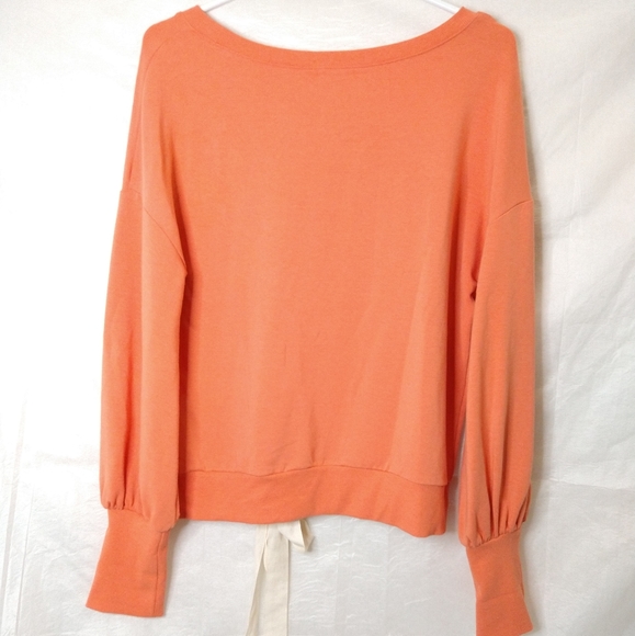 Halogen Lace Up Sweatshirt - Picture 7 of 9